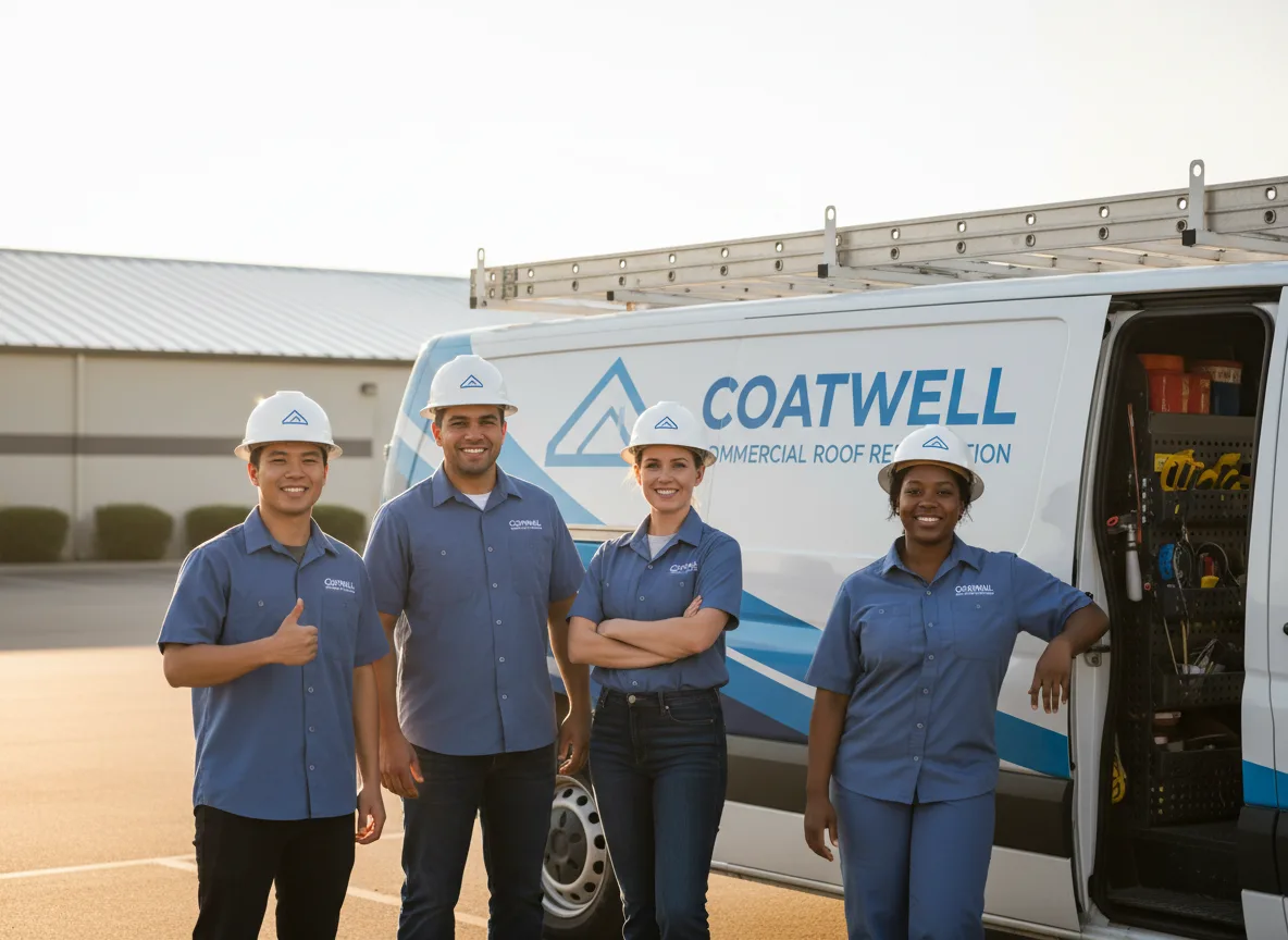 Commercial roof coating company in Lytton, IA